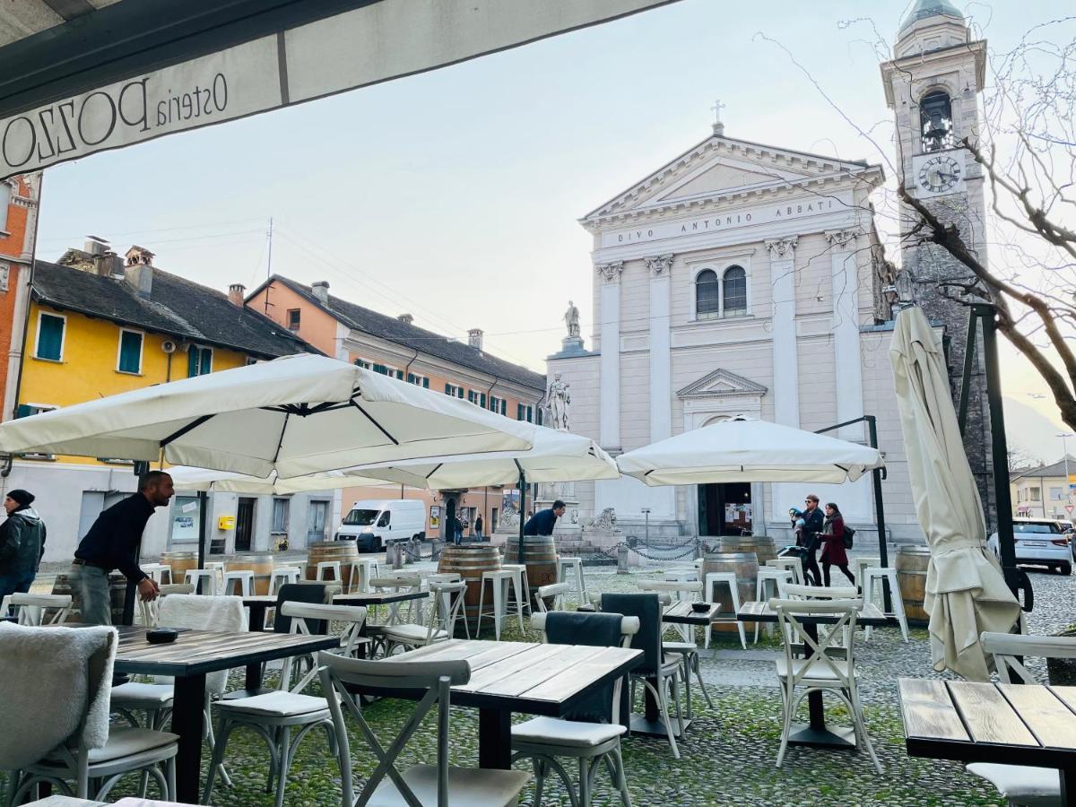 Osteria Pozzo Hotel Locarno Exterior photo